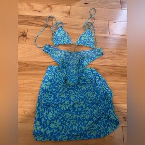 Stone Fox Swim Bikini with Skirt